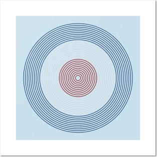 Concentric Mod Target Posters and Art